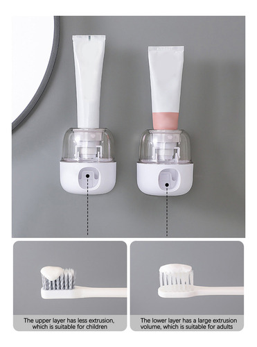 Fe Exprimidor Automático De Pasta De Dientes, Exprimidor