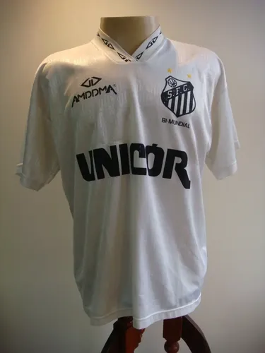 Camisa Futebol Santos F.c. Sp Amddma (1995) Usada Jogo 3109