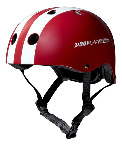 Radio Flyer Casco, Casco De Bicicleta Para Niños Y Niños . Color Rojo