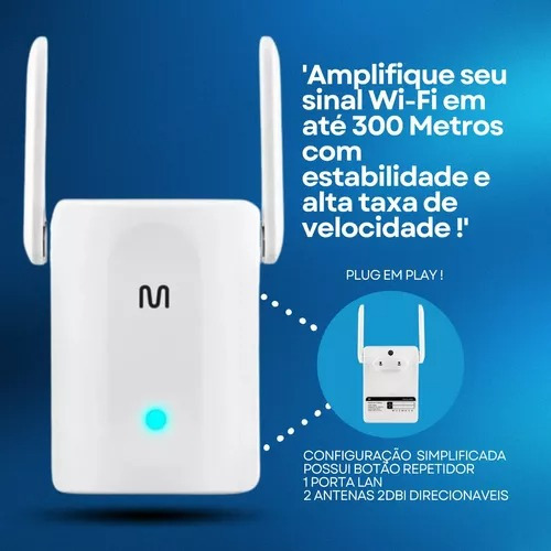 Openbox - Repetidor Multilaser Re059 121w Branco (Usado)