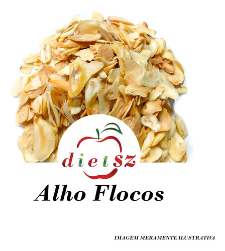 Alho Flocos 100g Dietsz