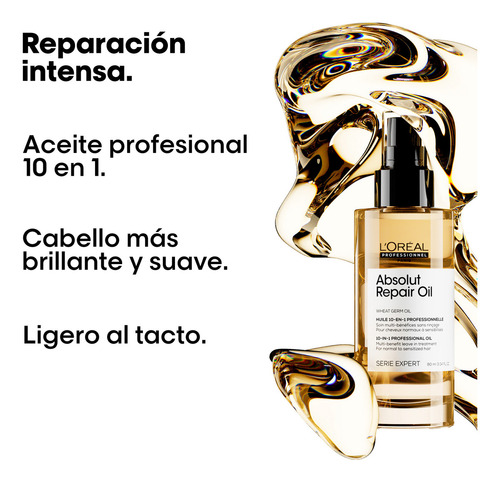 L'oréal Sérum Protector Absolut Repair Oil 90 Ml