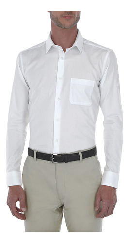 Camisa Business Casual Scappino Étamine Para Hombre