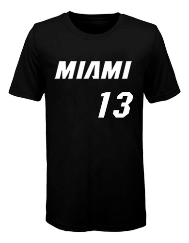 Remera Algodon - Basket (034) Miami Heat #13 Adebayo