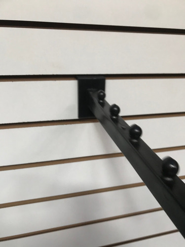 Cascada Plástico Panel Ranurado Gancho Blister 10 Piezas