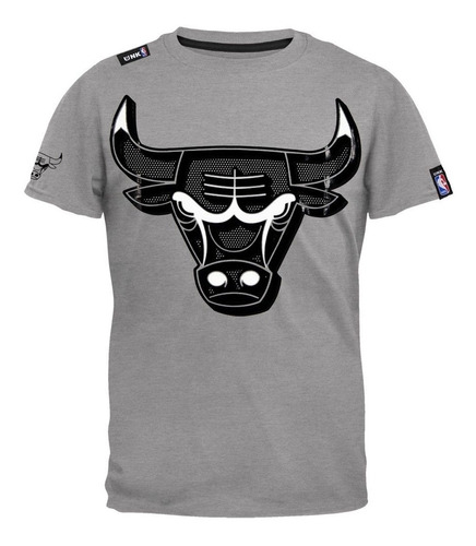 Playera Camiseta Black Chicago Bulls Moda Nba Basquetbol Unx