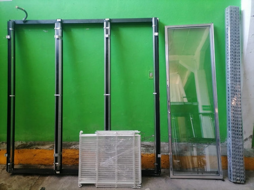 Puerta Cromada Anthony Lampara Cuarto Frío Autoservicio (Usado)