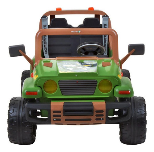 Caminhonete a bateria para crianças Peg Perego Ranger 538  cor verde 127V