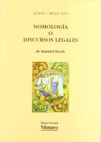 Libro Nomologia O Discursos Legales De Imanuel Abo De Orfali