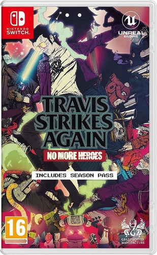 Travis Strikes Again No More Heroes - Switch - Mídia Física