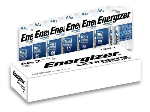 Energizer Litio Aa Blister 12 Unidades 1.5V