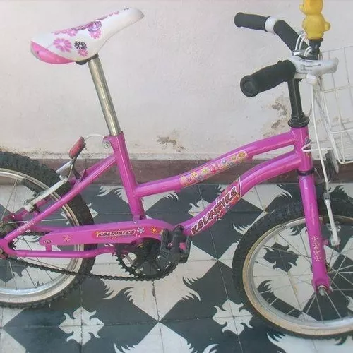 Bicicleta Niños M.Hendel Playera Full R-16 Nena Color Rosa