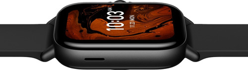 Imagen 7 de 7 de Smartwatch Amazfit Fashion GTS 2 1.65" caja de aleación de aluminio midnight black, malla midnight black de silicona A1969