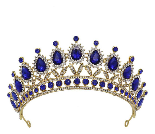 Tiaras Barrocas Con Corona De Princesa Para Niñas Bling Blin
