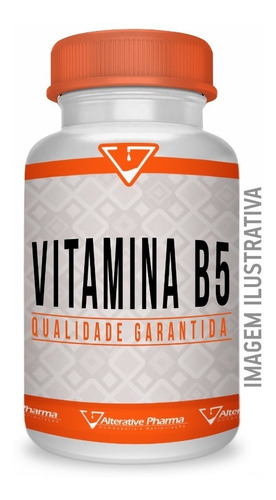 Vitamina B5 (ácido Pantotênico) 500mg - 60 Cápsulas