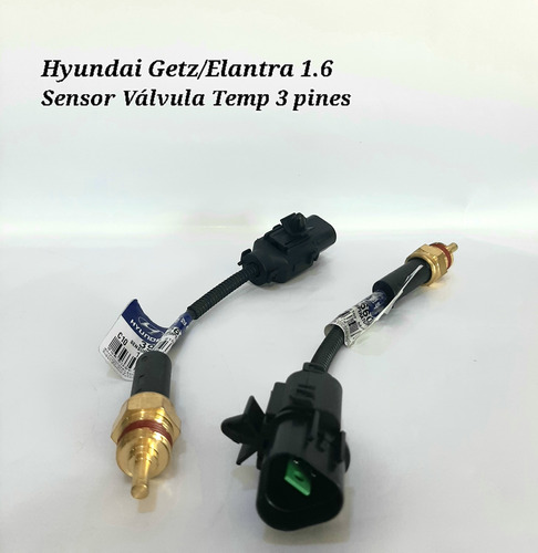 Sensor Válvula De Temperatura 3p Hyundai Getz Elantra 1.6