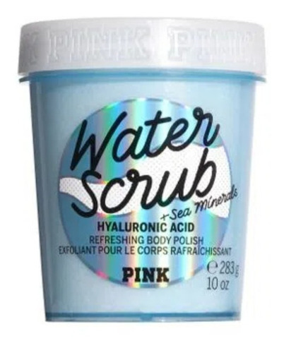 Pink Acido Hialuronico Sal Marina Water Scrub Esfoliante 283 Ml