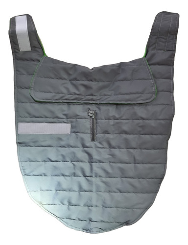 Capa Reflejante Impermeable Para Perro Premium Talla 7 M