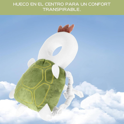 Mochila Protectora De Cabeza Para Bebe, Almohadillas