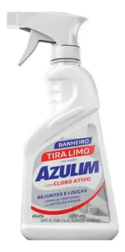 Tira Limo Azulim Spray Com Cloro Ativo Start Quimica 500ml