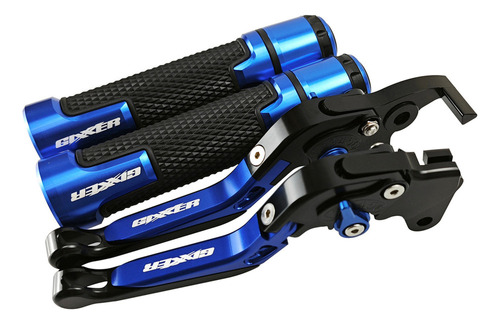 Palancas Y Puños For Gixxer 150 155 Sf 2015-2019, Azul