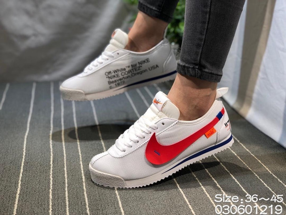 nike cortez off white