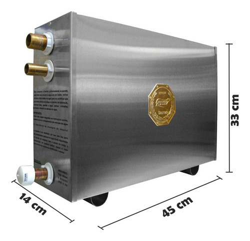 Kit Sauna Impercap 12kw 380 Tri Instalação Completo