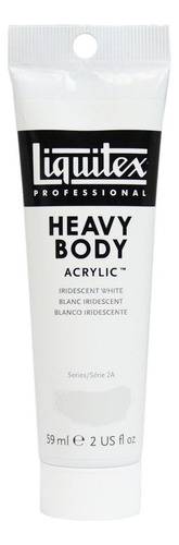 Tinta Acrílica Heavy Body Iridiscente White 238 S2a 59ml