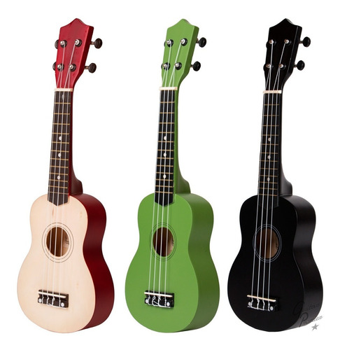 Ukelele Soprano Zurdo Electroacustico + Funda Acolchada Pua