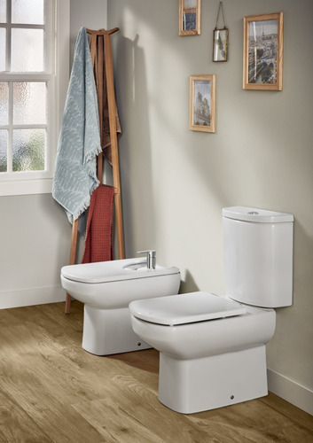 Inodoro Largo Roca Dama Senso Sanitario Blanco