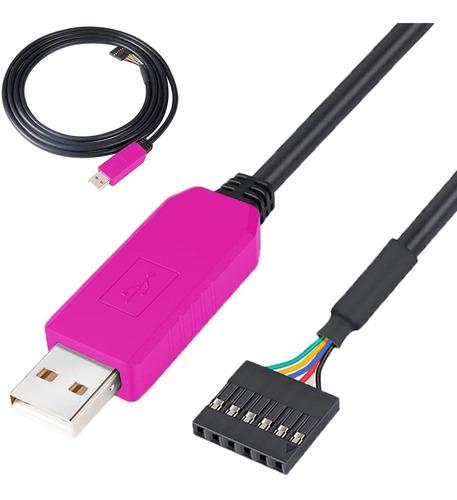 Dkardu Ftdi Cable Adaptador Usb Ttl Serial 3.3 5 Chip 6