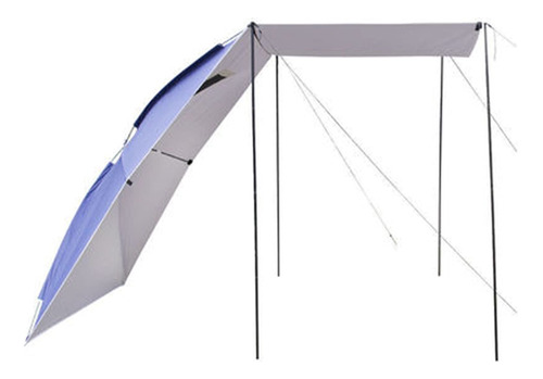 Cssim Carpa Trasera Para Coche Toldo Parasol Puerta Al Aire