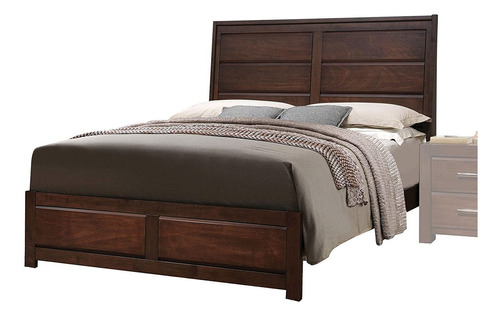 Cama Queen Acme Oberreit  25790q  Nogal