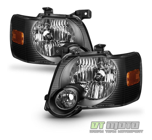 Par Faros Negro Ford Explorer Sport Trac Limited 2009 4.0l