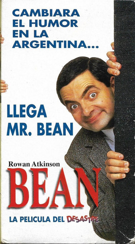 Mr. Bean La Pelicula Del Desastre Vhs Rowan Atkinson