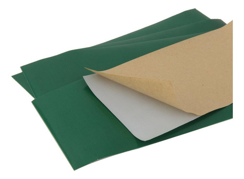 G Parche De Reparación De Carpa 5 Piezas Verde 200 X 76 Mm