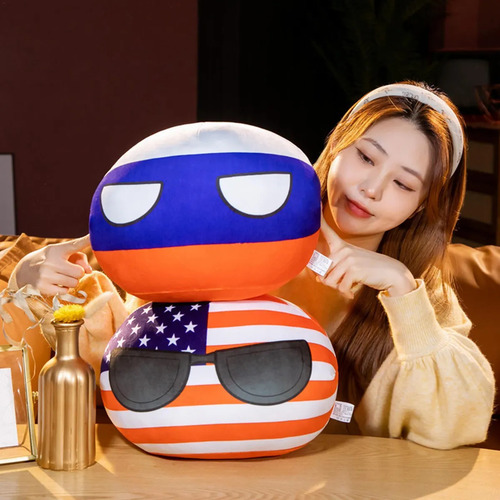 Muñeco De Peluche Countryball Muñeco De Pelota Nacional De P
