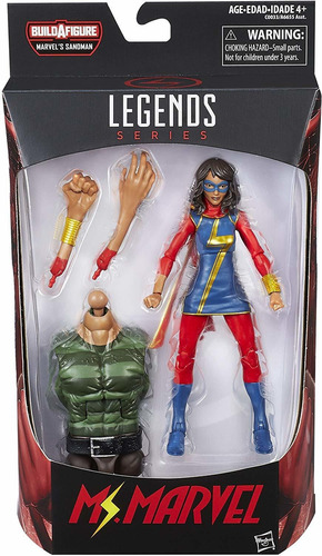 Marvel 6 Pulgadas Leyendas Series Ms. Marvel
