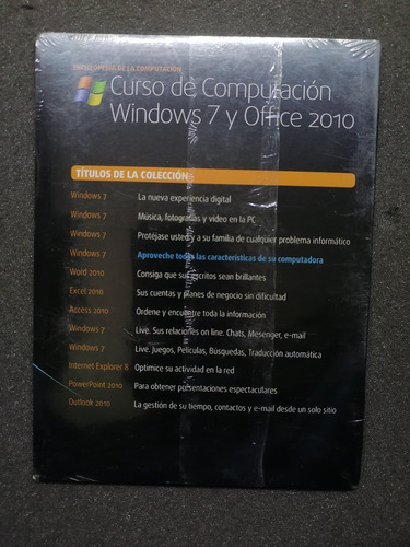 Enciclopedia De La Computación Windows Y Office 4 Tomos + Cd (Usado)