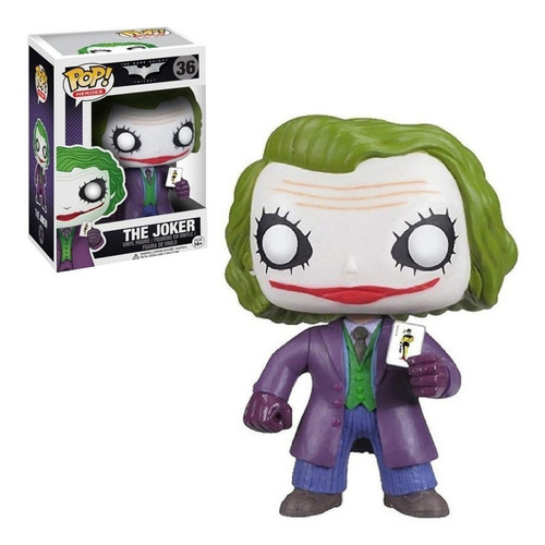 Imagen 1 de 5 de Funko Pop Joker Guason Heath Ledger Dc Batman Dark Knight