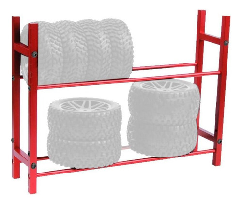 2tiers Rc - Estante De Aleación De Aluminio Para Llantas De