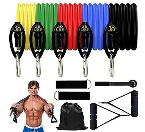 Bandas De Resistencia Set Pro Para Hombres Mujeres 11pc...