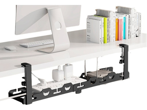 Soporte Organizador Para Cables De Escritorio Extensible 