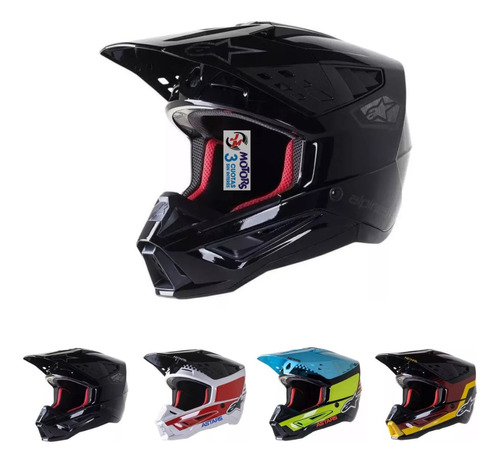 Jm Nuñez Casco Motocross Alpinestars Sm5 Speed Venture Scout