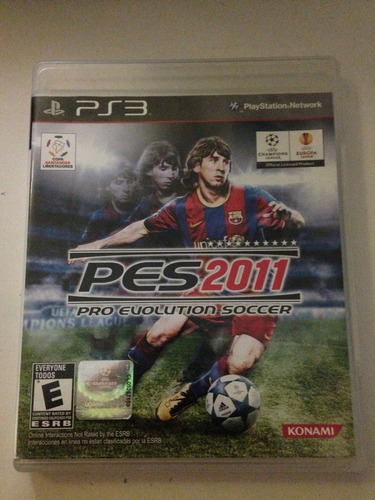 Pro Evolution Soccer 2011 Pes 2011 Playstation 3 R$69,98