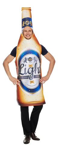 Reneecho Disfraz De Botella De Cerveza Para Hombre Para Disf