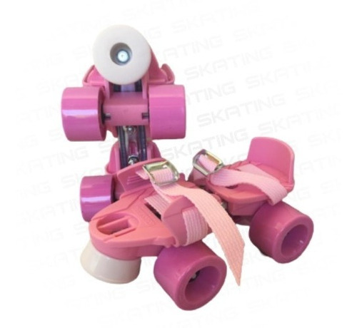 Patin Extensible Leccese Flash Rosa