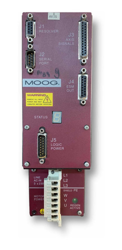 Moog L180-510a-a1 Servo Drive 1