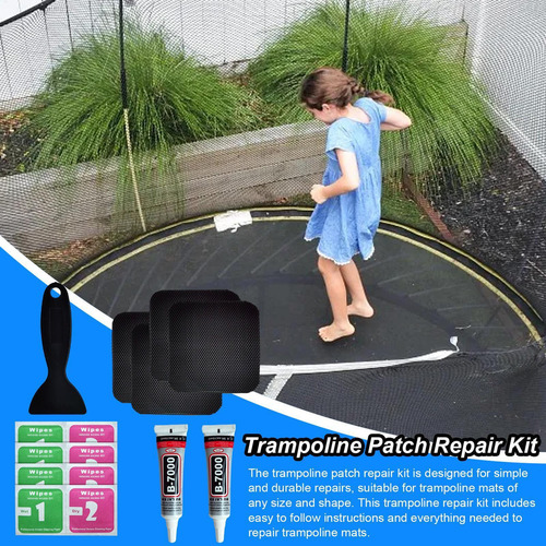 Kit De Reparación De Parches Para Trampolín Parches Para Tra