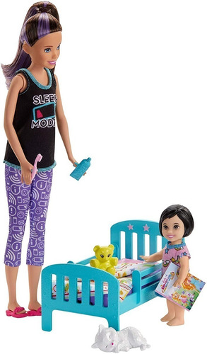 Barbie Skipper Canguro Con Bebe Babysitters Mattel Ghv88